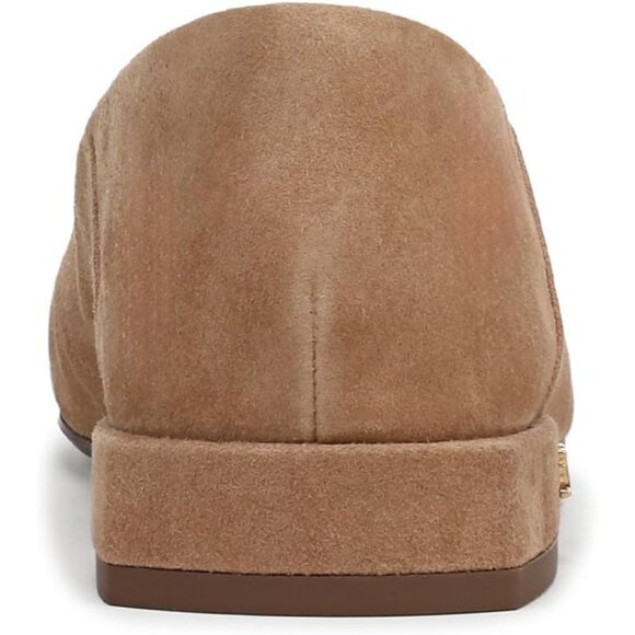 Sam Edelman Women Cyprus Tan Leather Pull-On Rounded Toe Ballet Flat Shoes - Picture 3 of 6